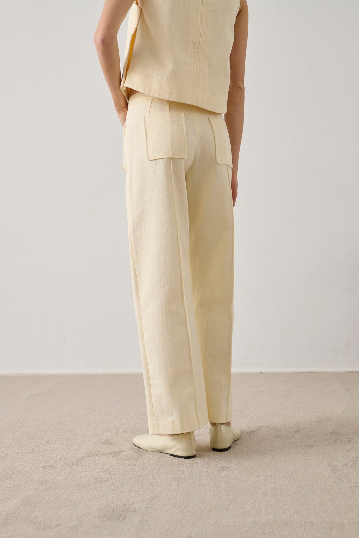 Harry Trousers in Creme, from Soeur - Image 3