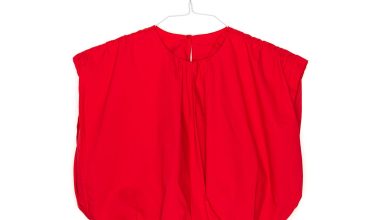 Lya Shirt in Red, from Secular