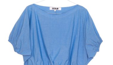 Olympia Shirt in Blue, from Secular