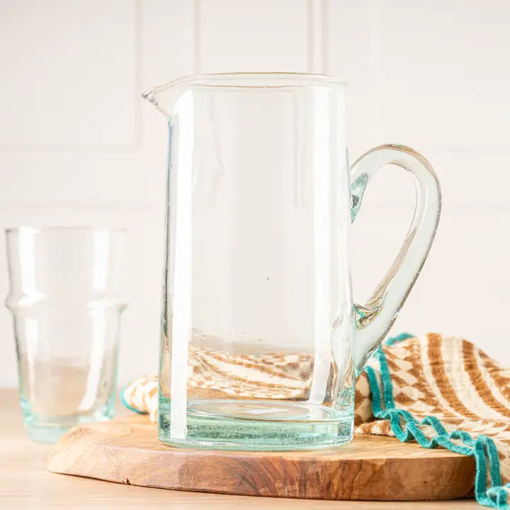 Moroccan Cone Jug in Clear - Image 3