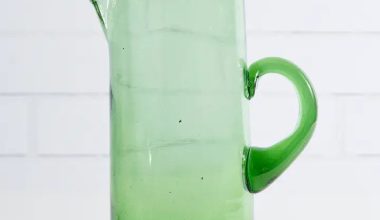 Moroccan Cone Jug in Green