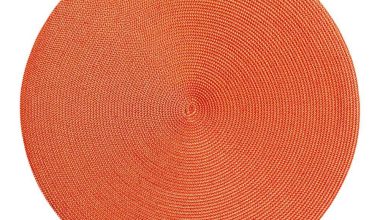 Round Placemat in Terracotta, from Deborah Rhodes