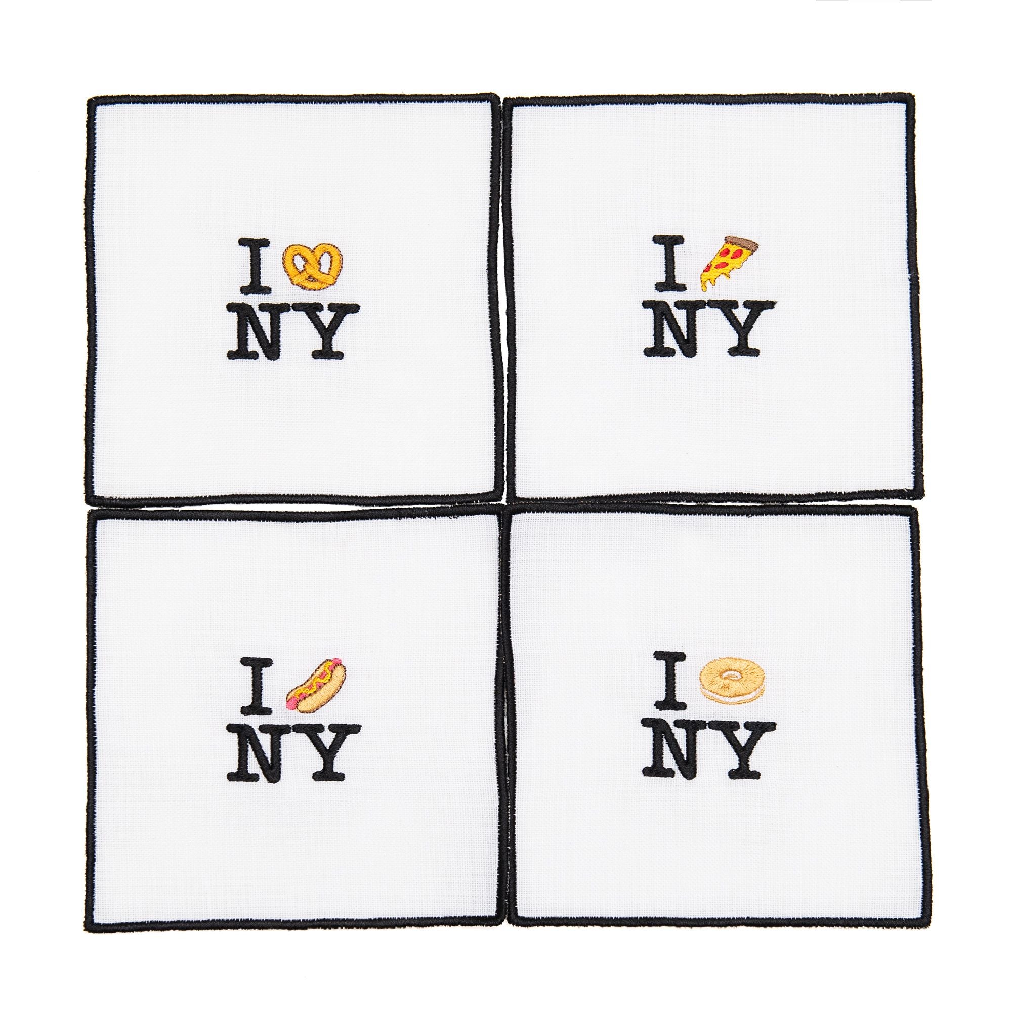 I Love New York Food Set of 4 Napkins, from NuYorkCloth - Image 3