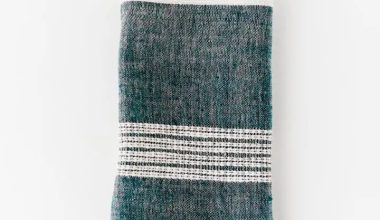 Aden Cotton Dinner Napkin in Grey and Natural