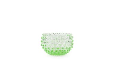 Hobnail Tapas Bowl in Light Green