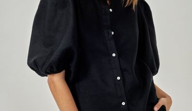 Bubble Shirt in Black, from Lanhtropy