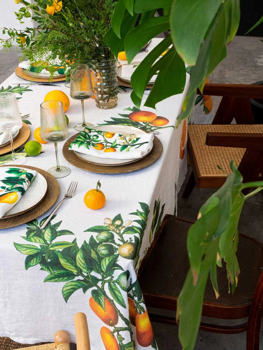 Citrus Tablecloth, from Linoroom - Image 5