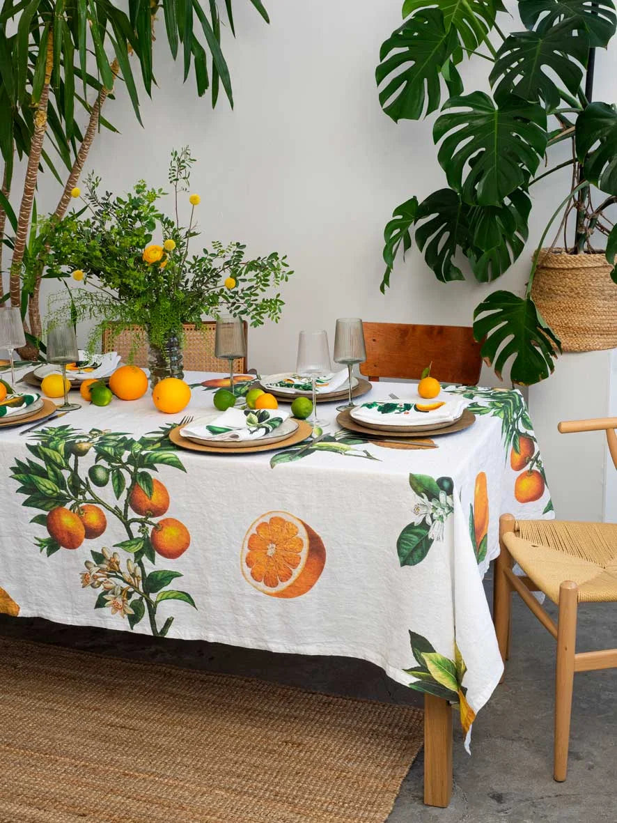 Citrus Tablecloth, from Linoroom - Image 4