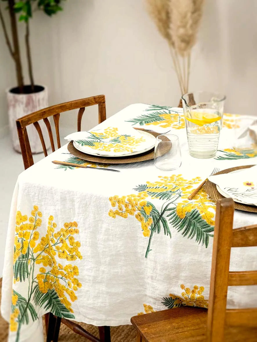 Mimosa Tablecloth, from Linoroom - Image 3