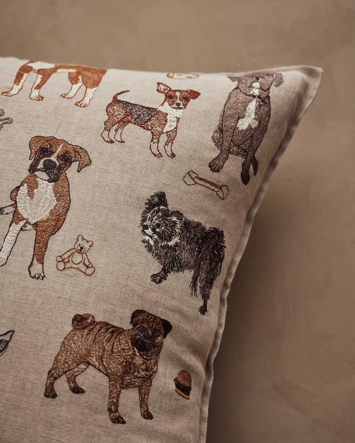 Dogs and Toys Pillow, from Coral & Tusk - Image 5
