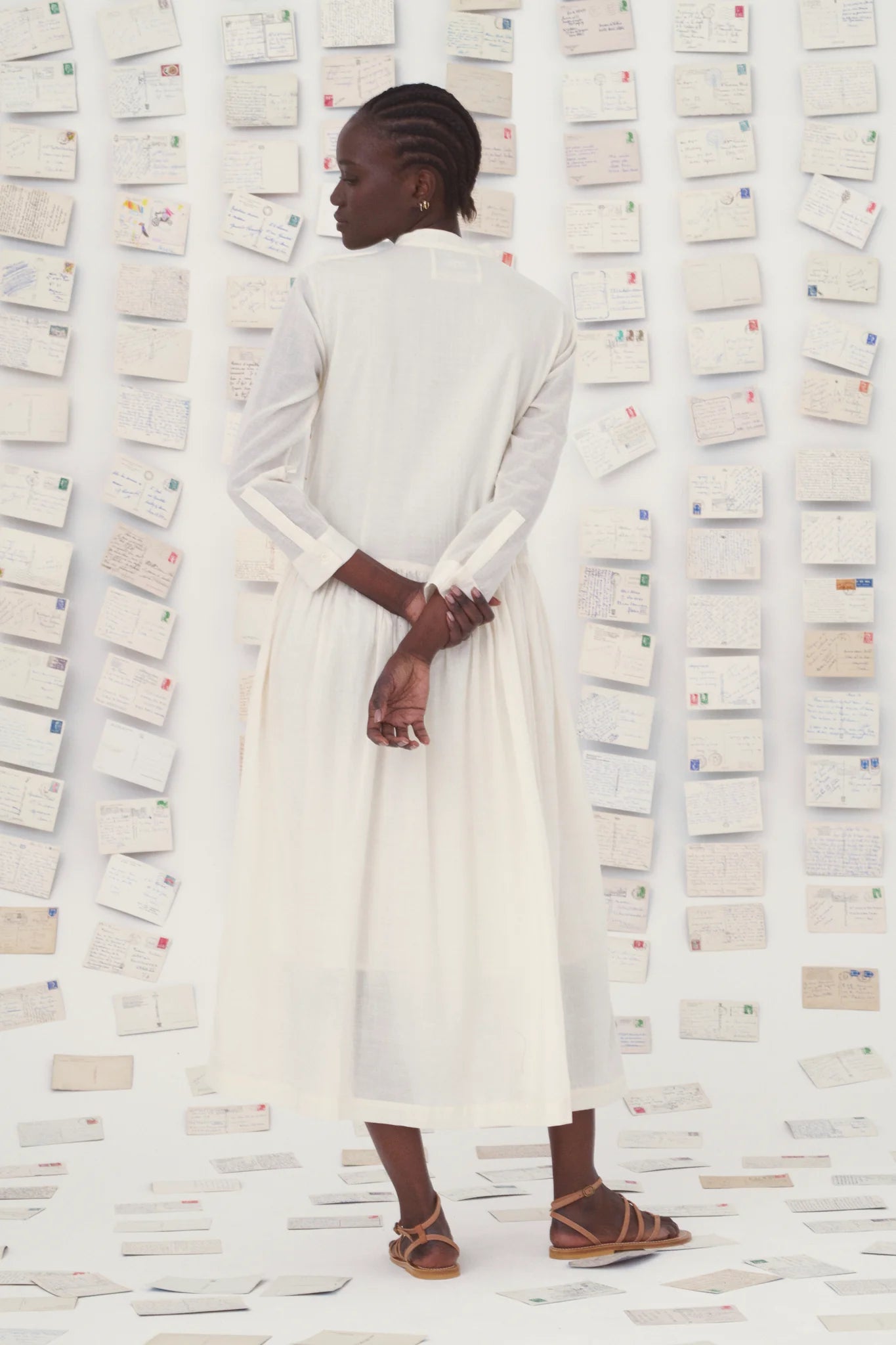 Provence Tara Dress in Natural, from Mii - Image 3