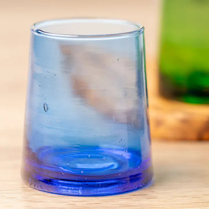 Moroccan Cone Glassware in Blue - Image 3