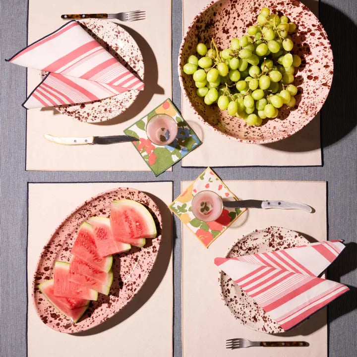 Set of 4 Napkins in Parasol, from Atelier Saucier - Image 4