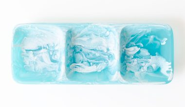 3 Part Tray in Aqua Swirl, from Nashi Home