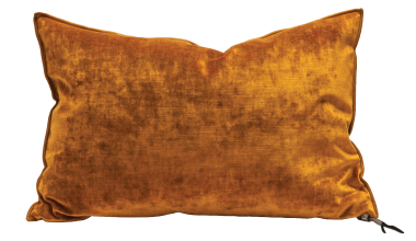 Velvet Pillow 16x24 Ambre, from Maison De Vacances