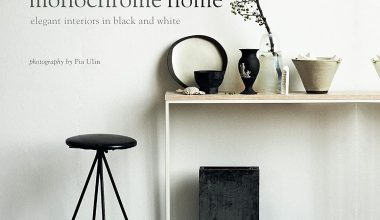Monochrome Home: Elegant Interiors in Black and White