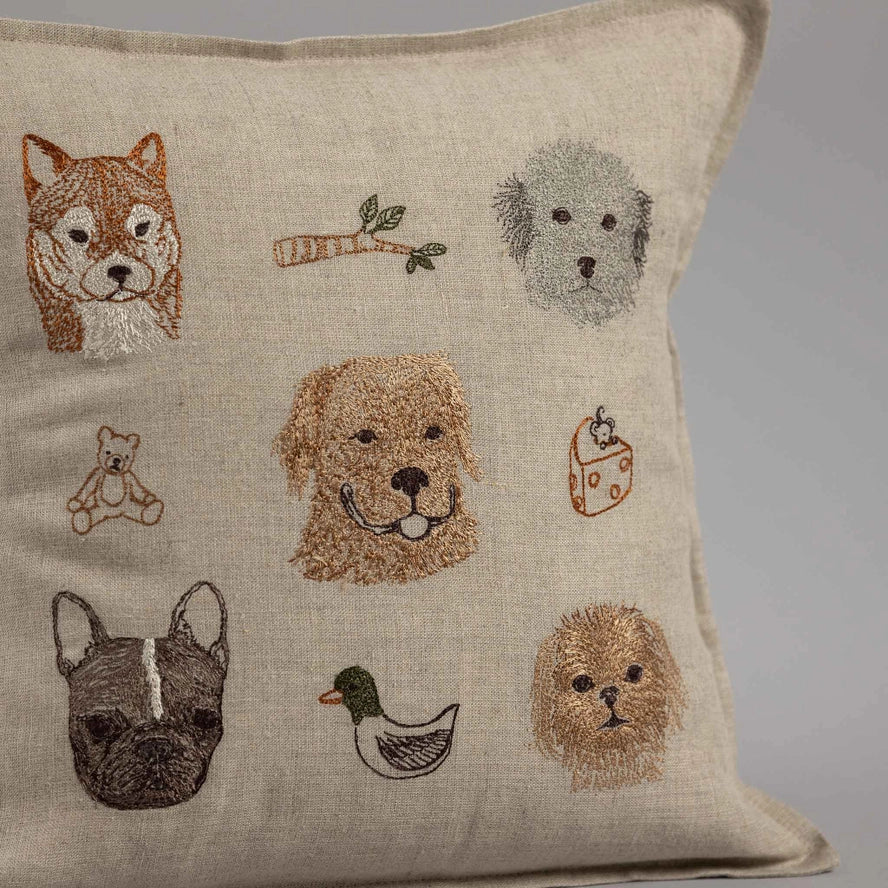 Charming Canines Pillow, from Coral & Tusk - Image 3