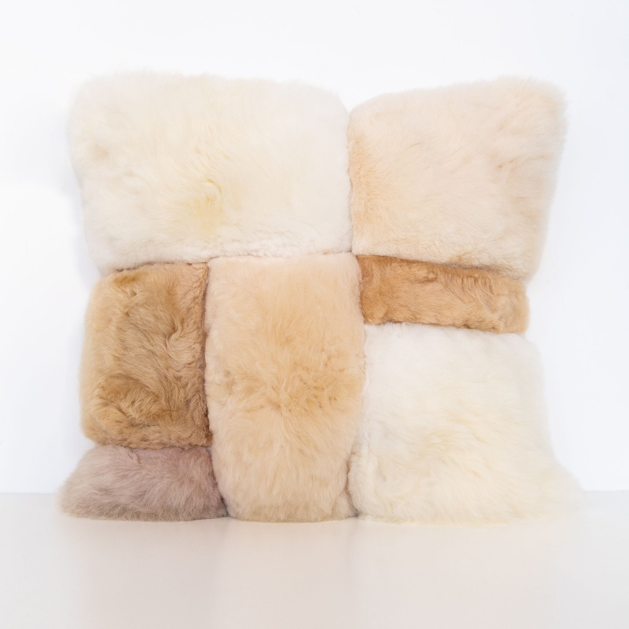 Alpaca Colorblock Pillow 2