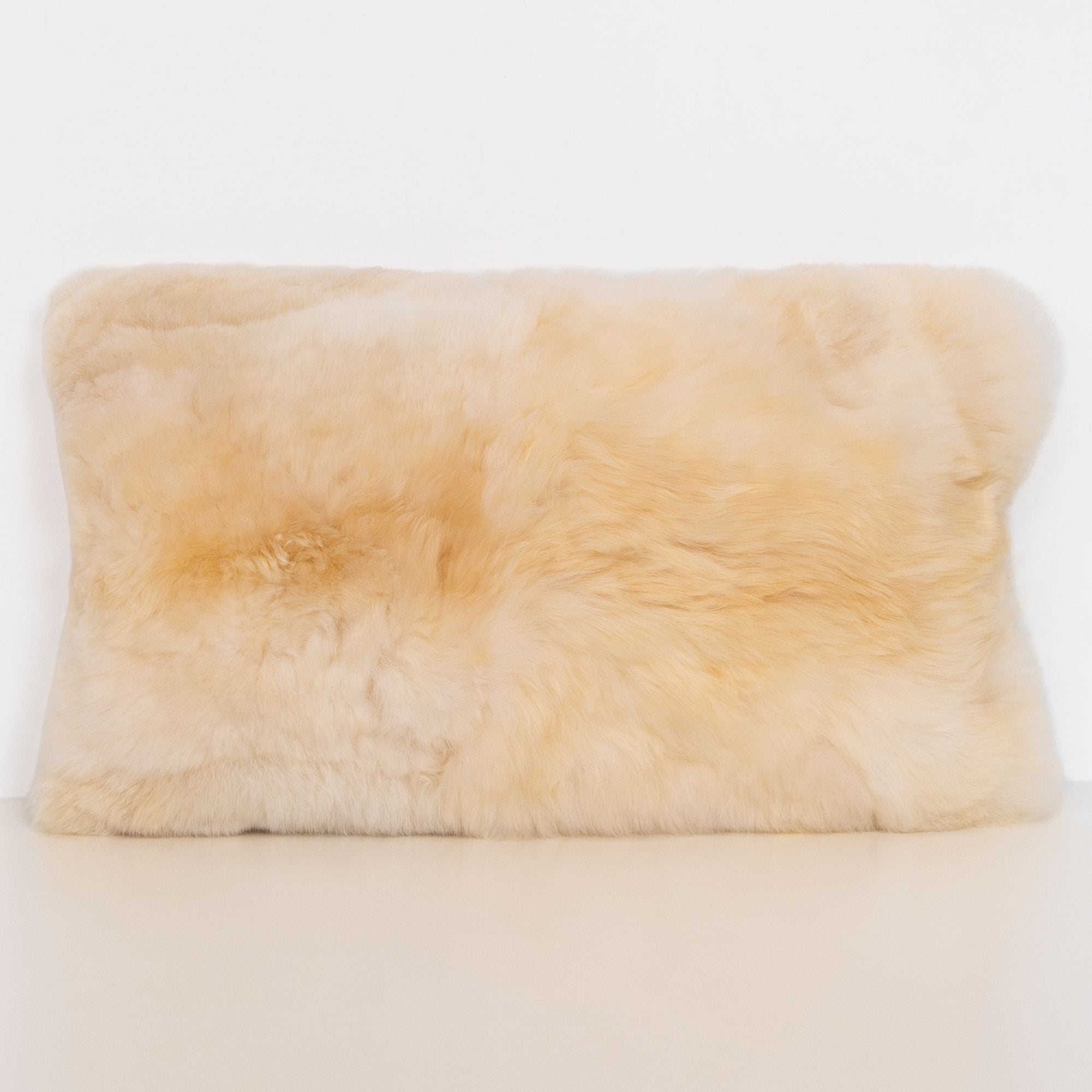 Alpaca Lumbar Pillow in Crema