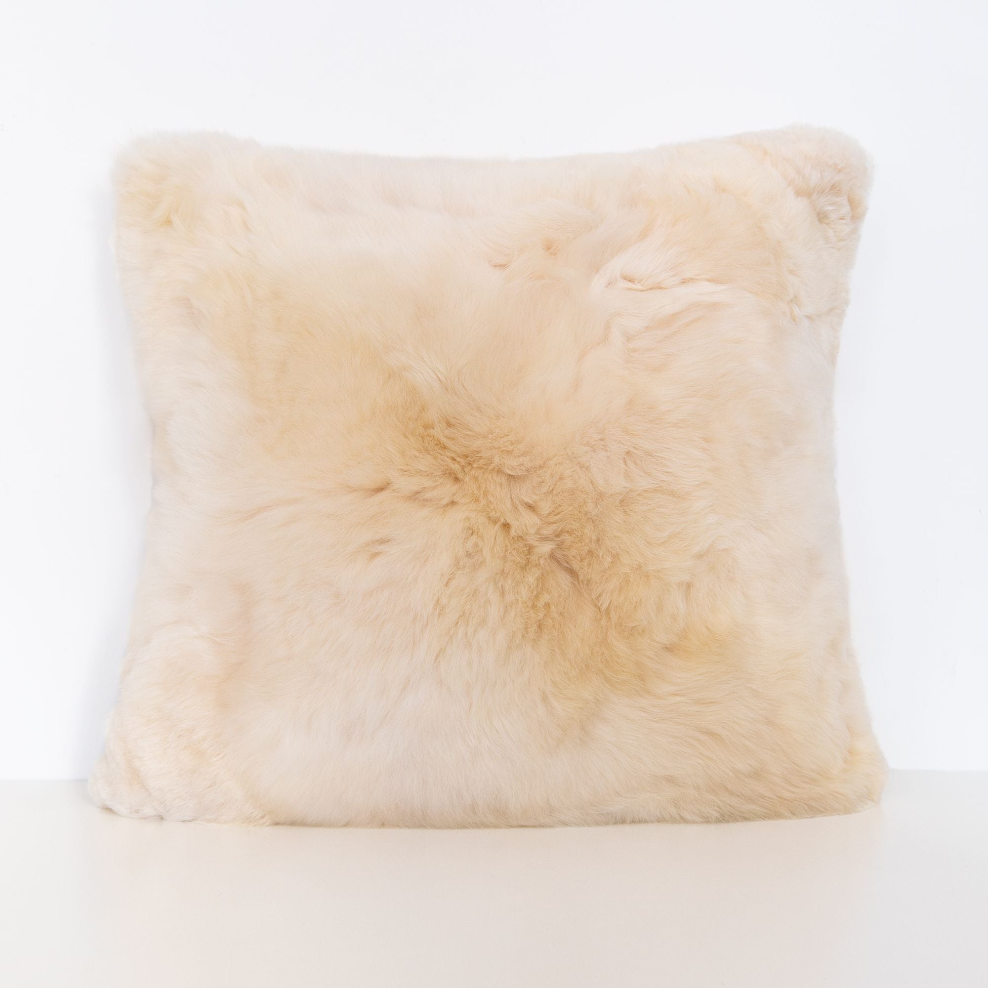 Alpaca Pillow in Crema