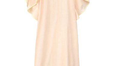 Beth Zephyr Dress in Ecru, from Mapoesie