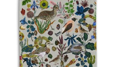 Birds in Dunes Napkin, from Avenida Home