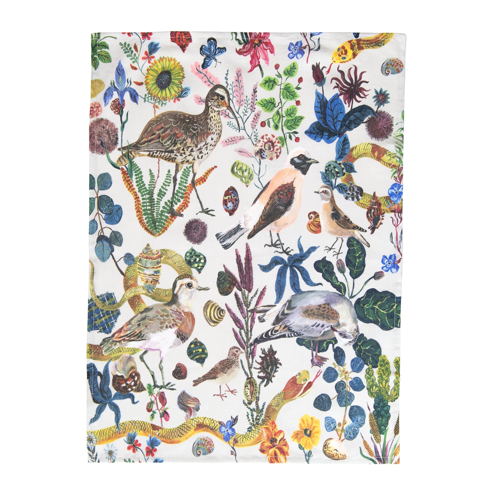 Birds In The Dunes Tea Towel, from Avenida Home - Image 2