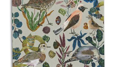 Birds in Dunes Tablecloth, from Avenida Home