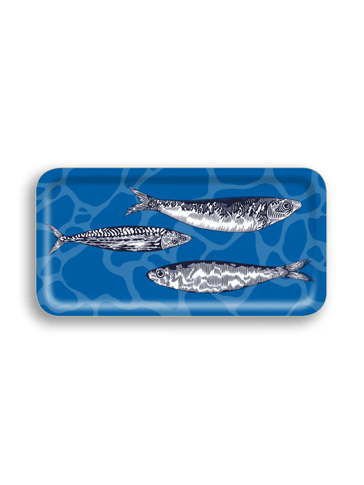Blue Tide Narrow Tray, from Avenida Home