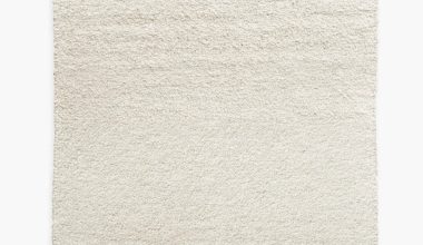 Boucle Area Rug in Silver