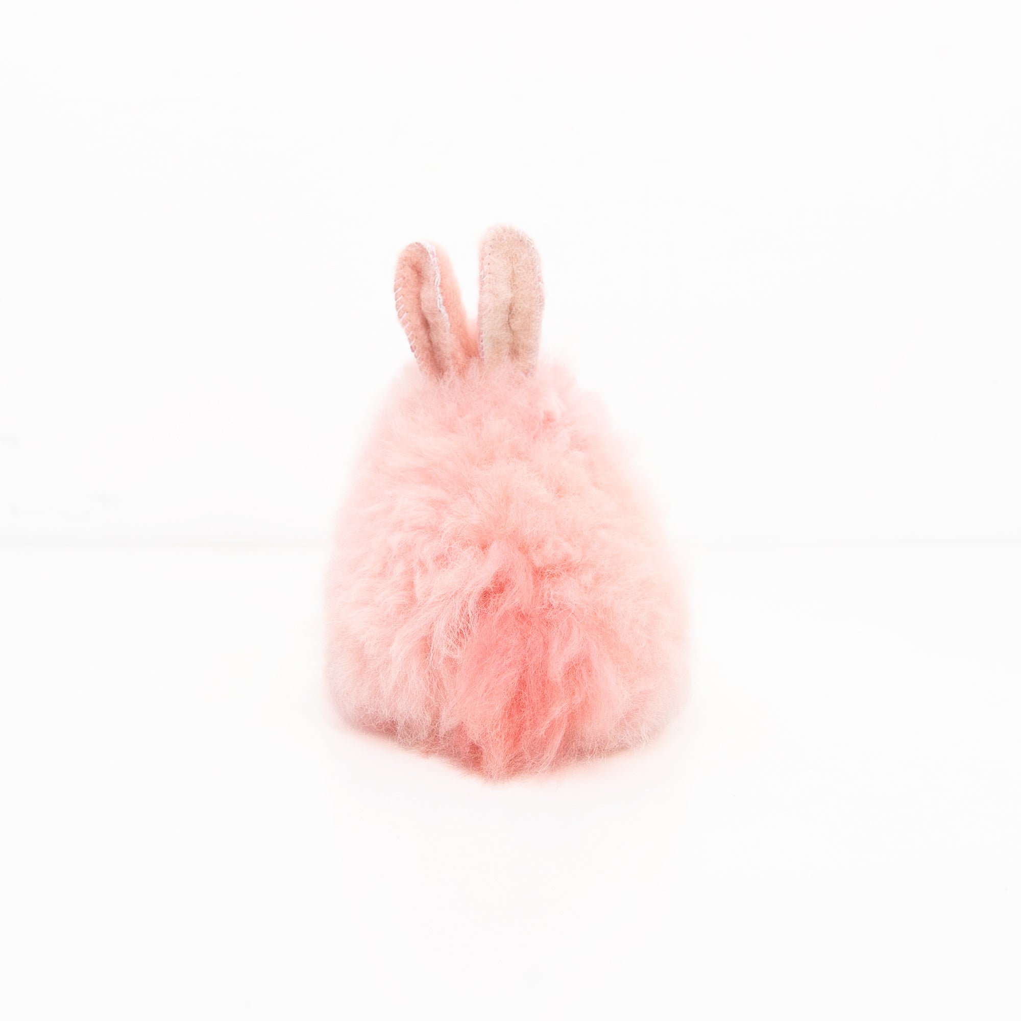 Alpaca Stuffed Bunny in Light Pink - Image 3