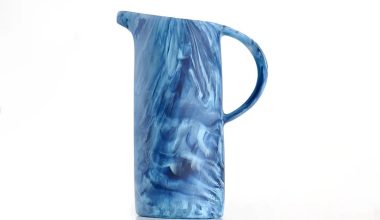 Classical Jug in Denim Swirl, from Nashi Home