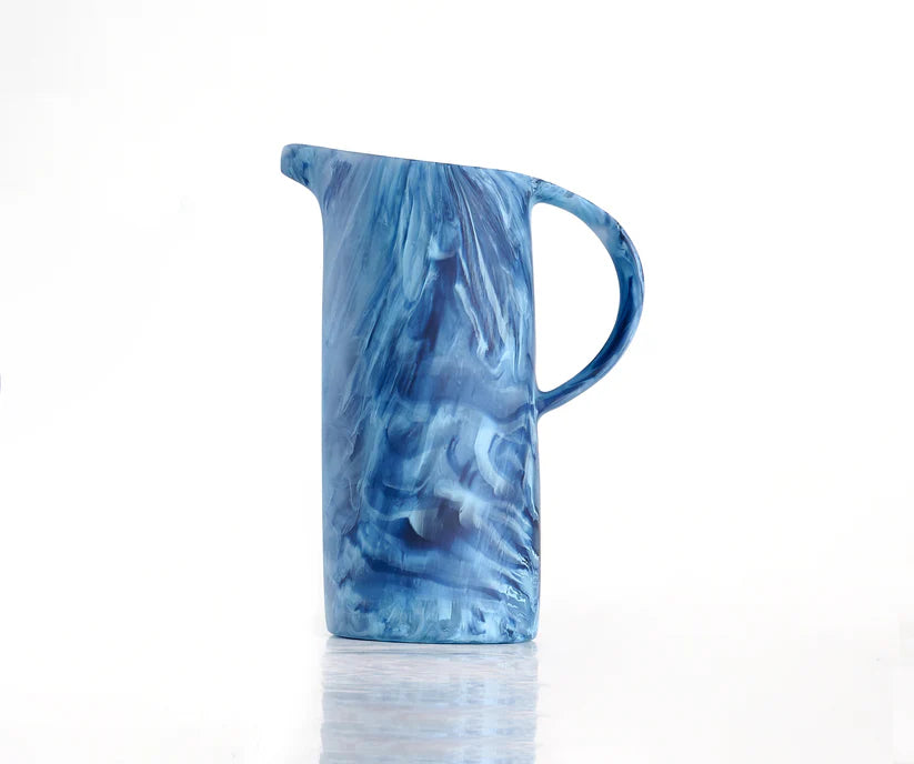 Classical Jug in Denim Swirl, from Nashi Home