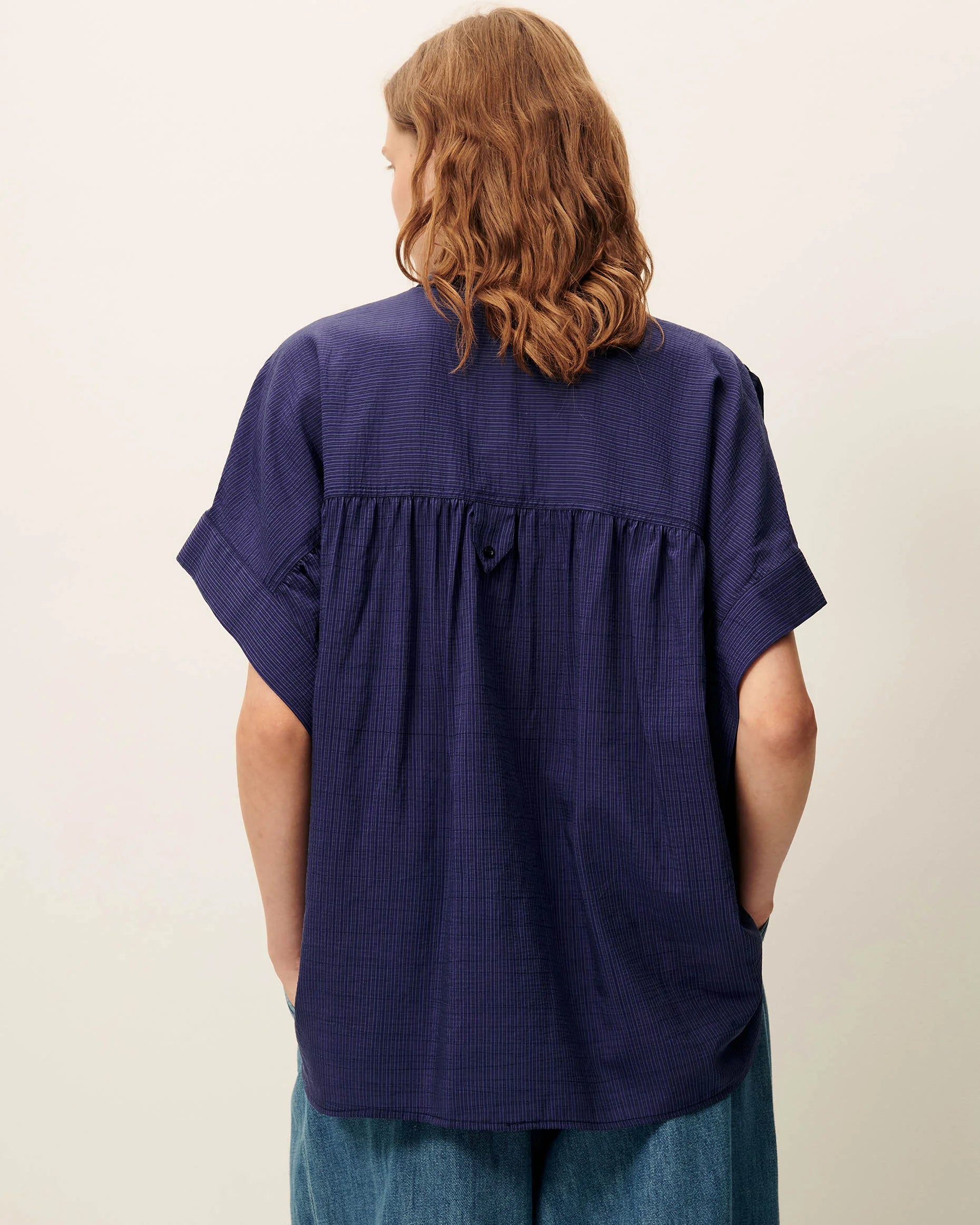 Camille Shirt in Blue, from Sessun - Image 4
