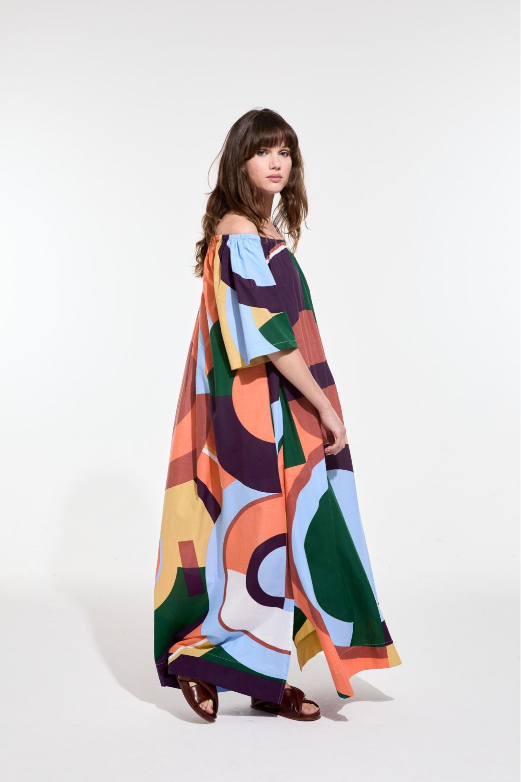 Cloud Palao Poesie Dress in Coral, from Mapoesie - Image 3