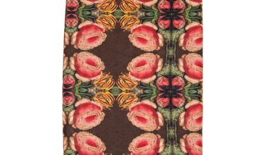 Cabbage Rose Tablecloth, from Avenida Home