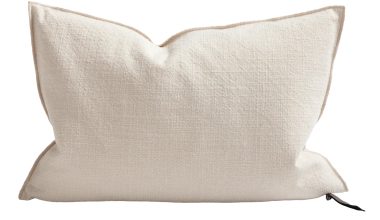Canvas Towani 16x24 Pillow in Latte, from Maison De Vacnaces
