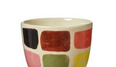 Mottle Stoneware Ceramic Cup, from Donna Wilson
