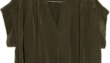 Cory Blouse in Khaki, from Vanessa Bruno