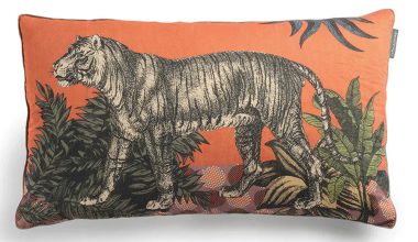 Large Bestiaire Sherkan Cushion