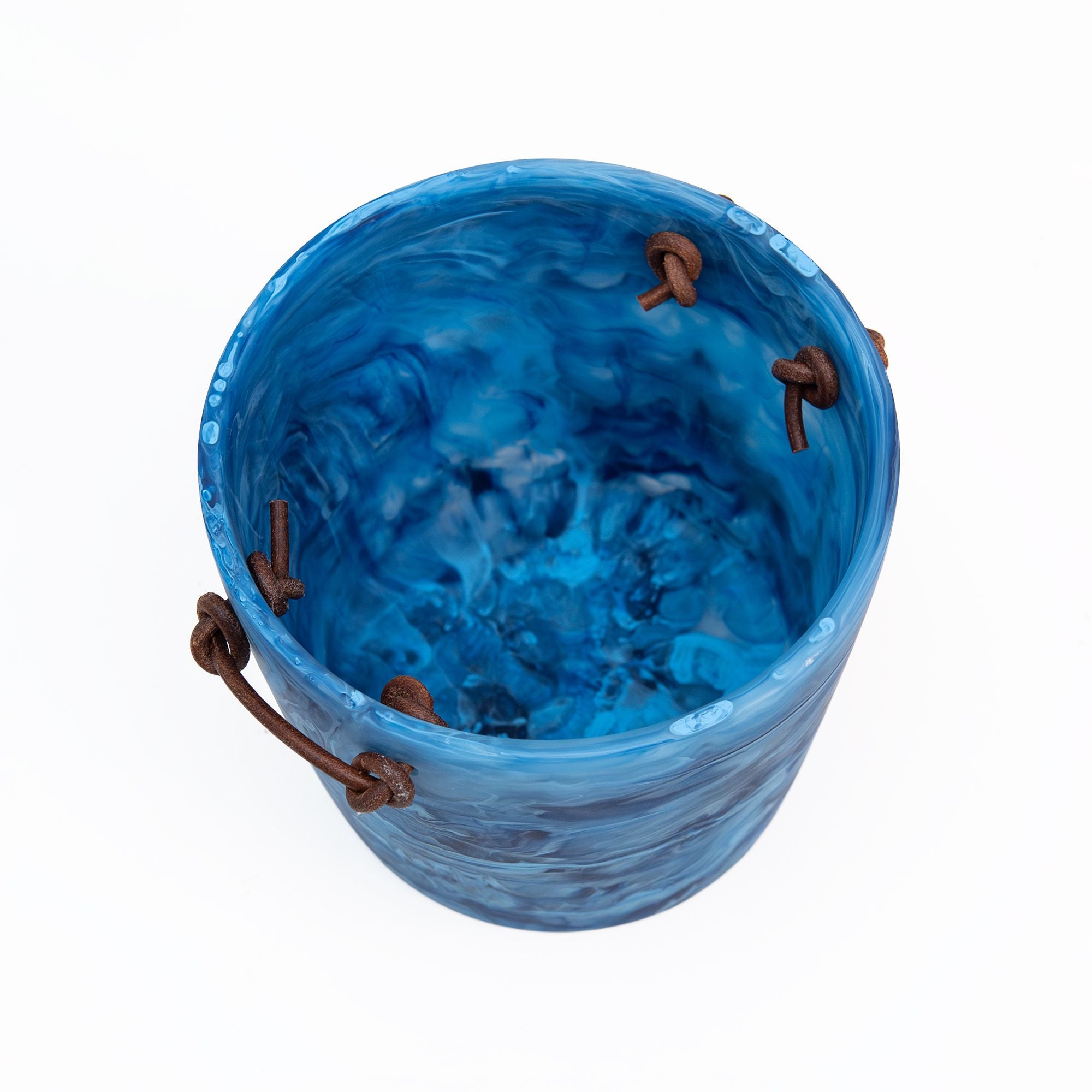 Ice Bucket in Denim Swirl, from Nashi Home - Image 2