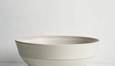 Pillar Deep Serving Bowl in Oat, from Standard Affair