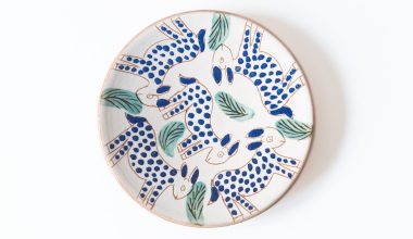 Ceramic Donkey Plate, from Kiliim