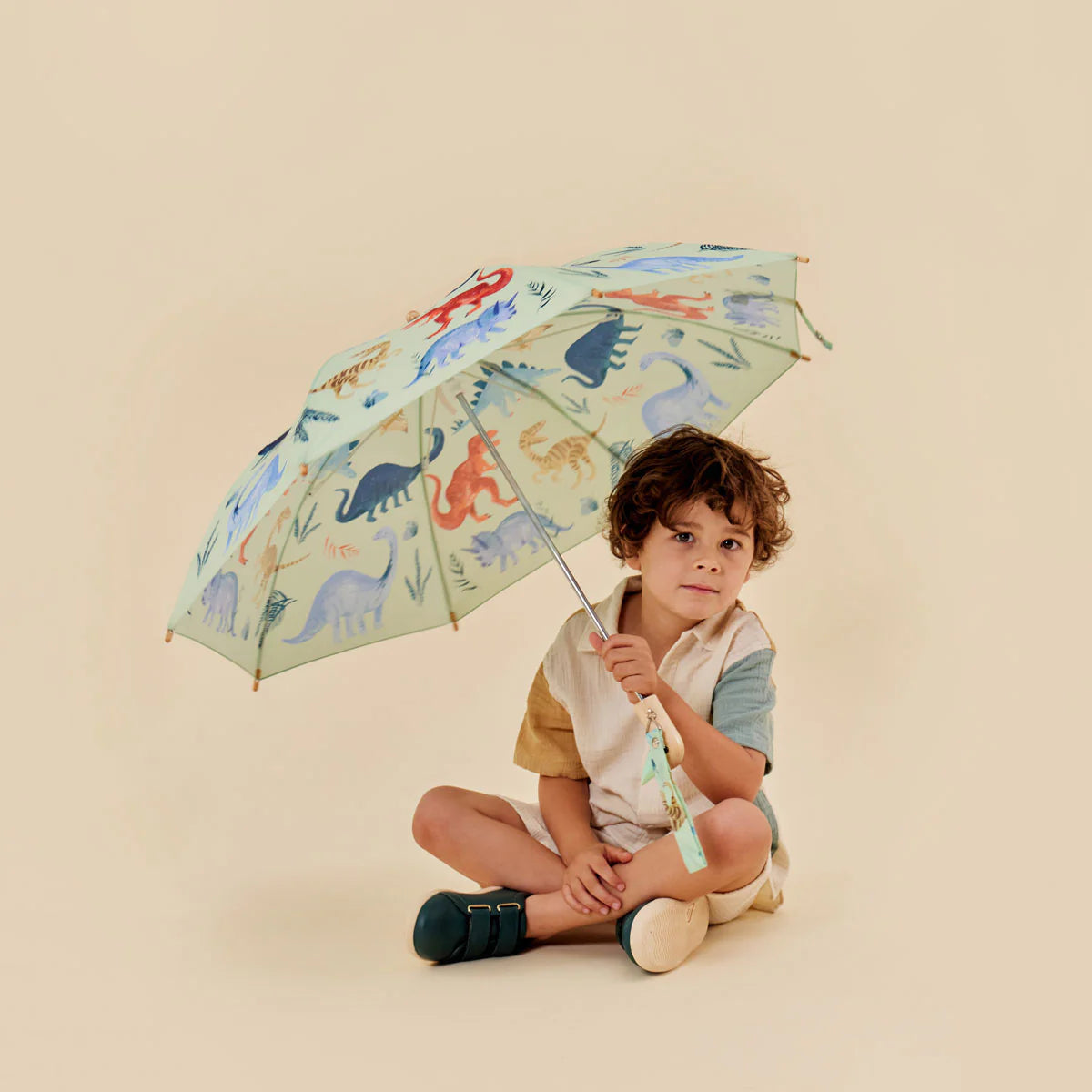 Meri Meri Dinaosaur Kids Umbrella, from Original Duckhead - Image 2