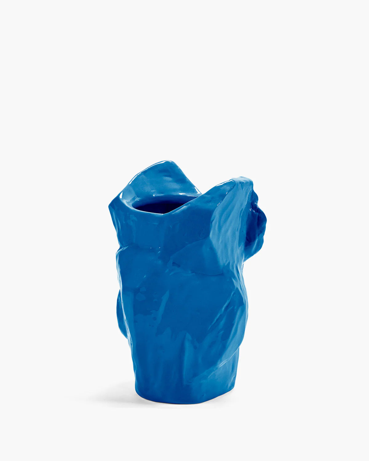 Small Owl Vase in Blue After - Image 2