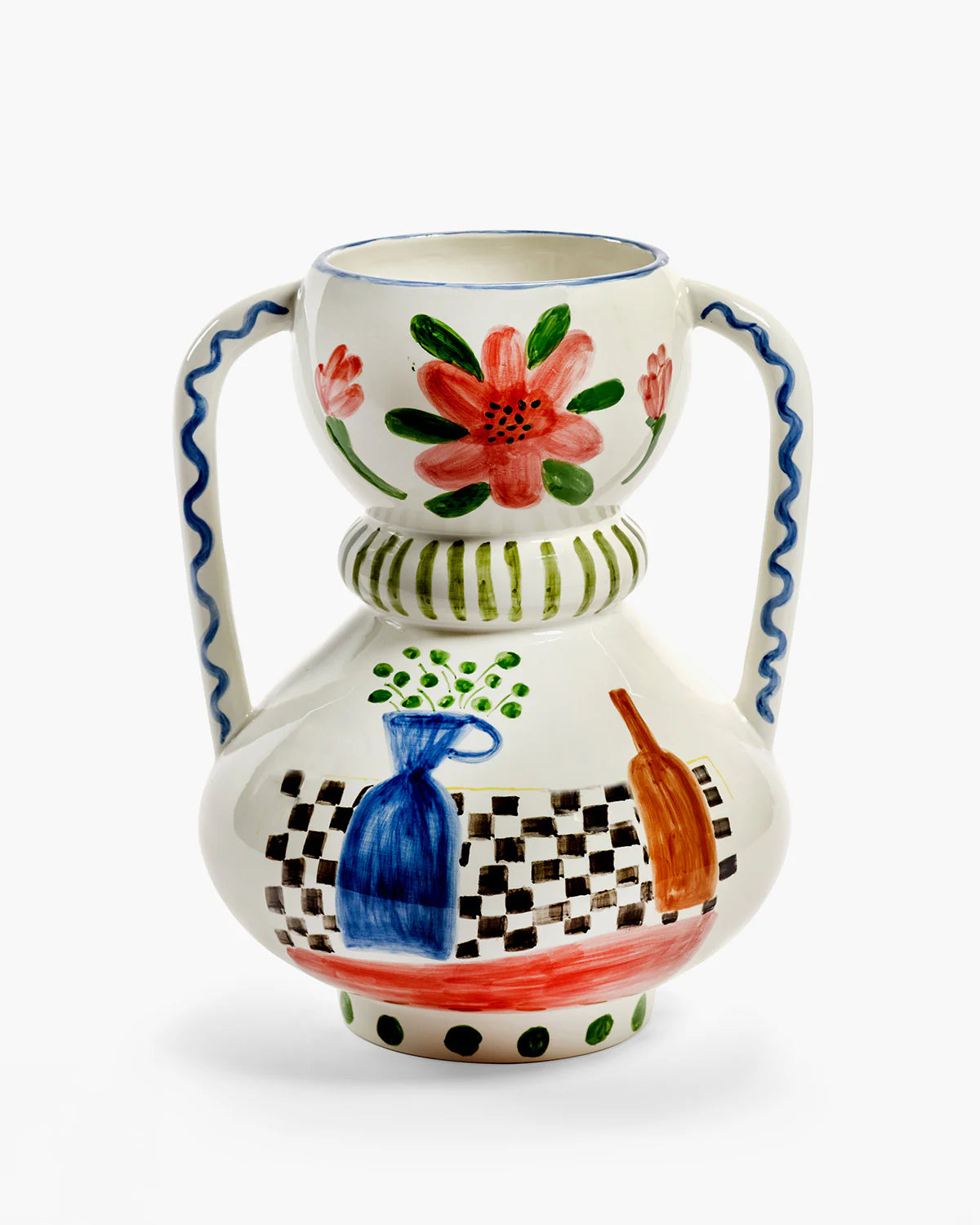 Hand Painted Mamey Vase - Image 2