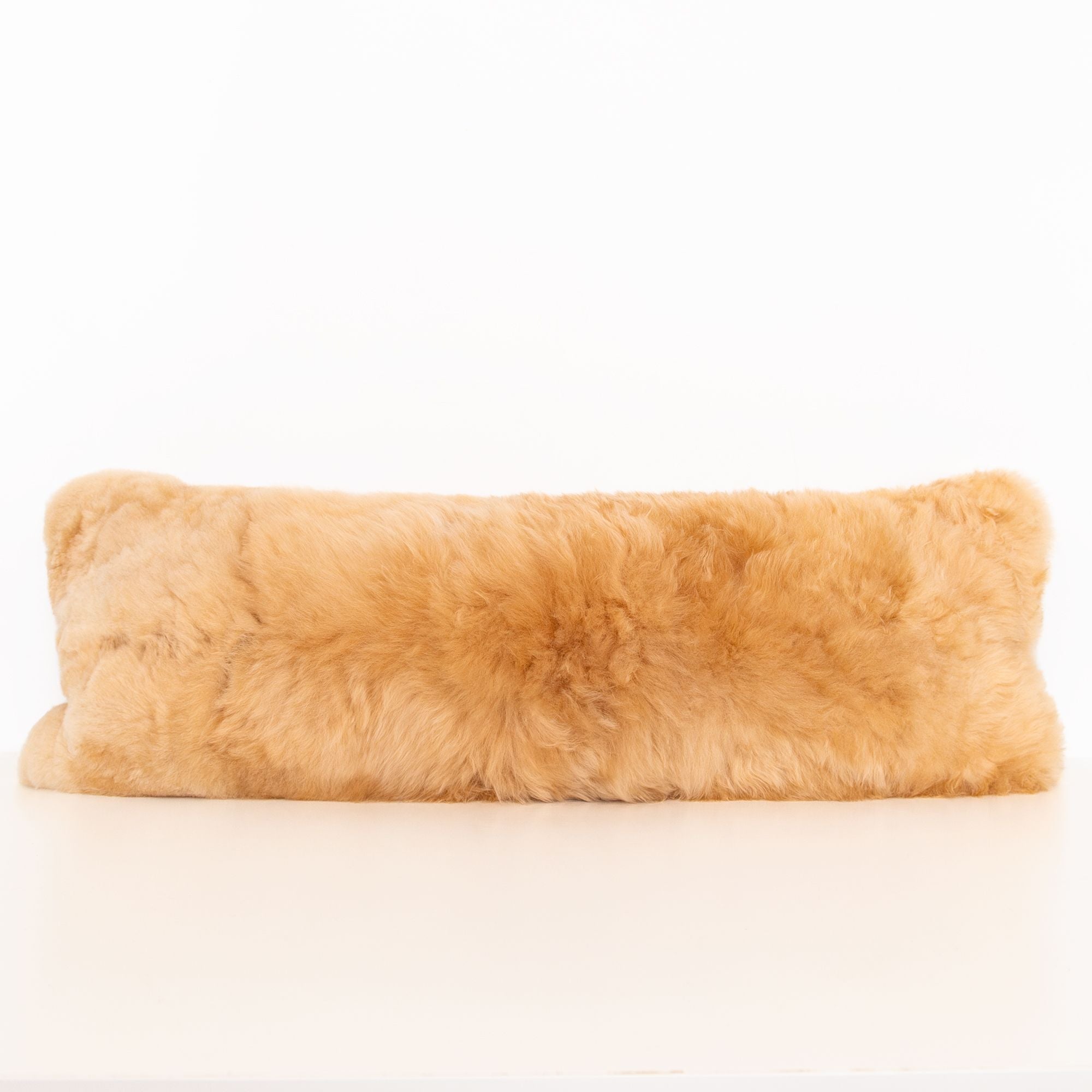 Extra Long Lumbar Pillow Pillow in Champagne
