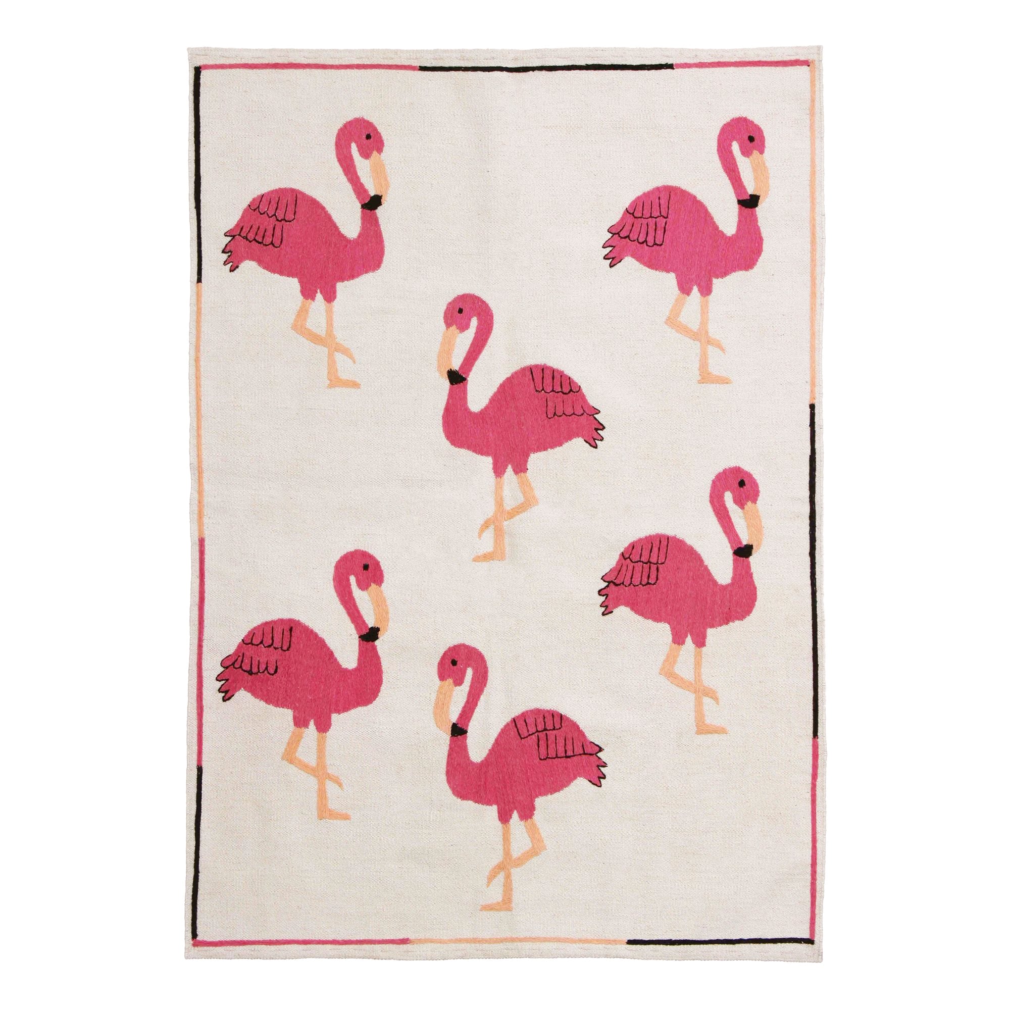 Flamingo Suzani Kilim Rug