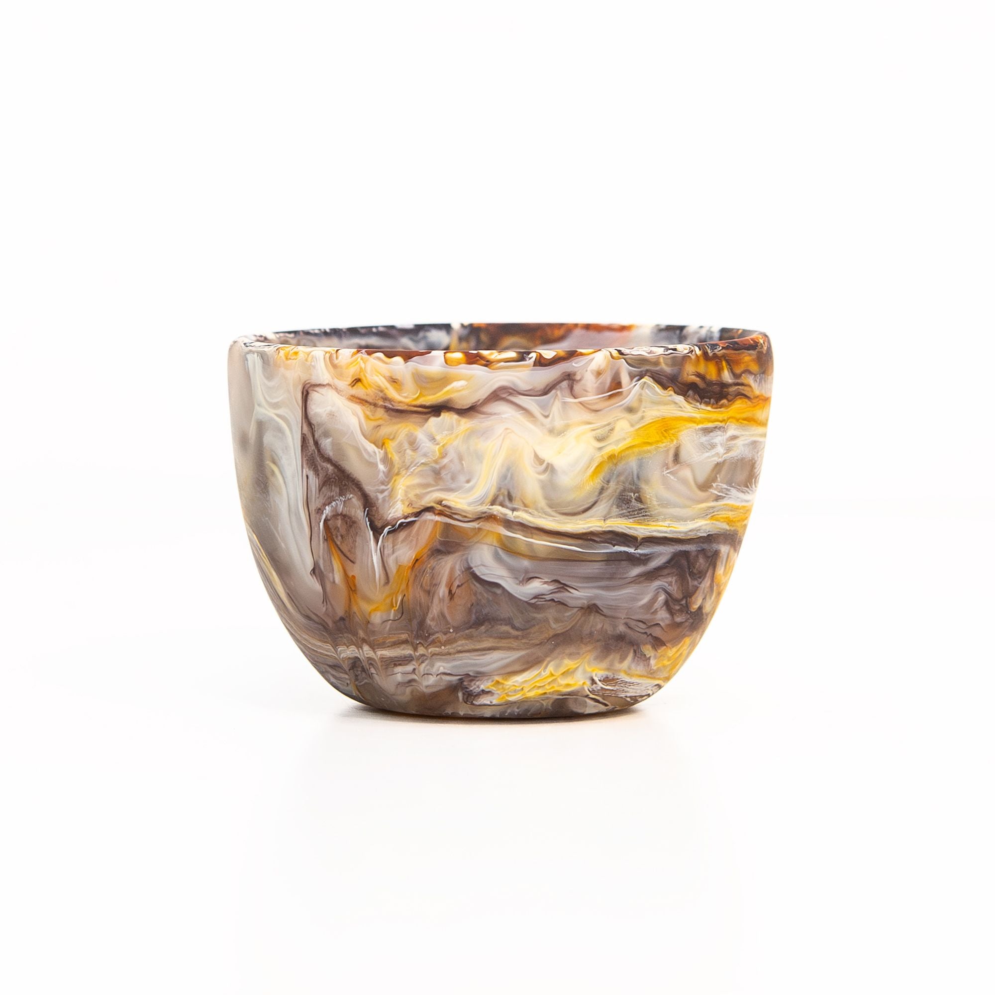 Small Deep Bowl in Mocha Swirl, from Nashi Home