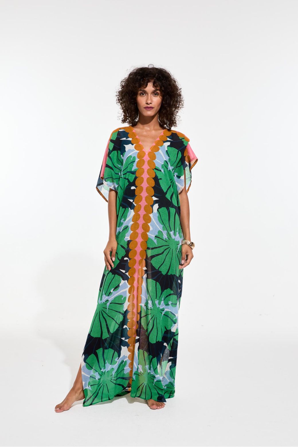 Hydra Pavot Dress in Green, from Mapoesie - Image 2